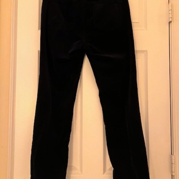 Chaps Women's Fine Gauge Corduroy Navy Blue Pants Size 10 - Picture 2 of 4